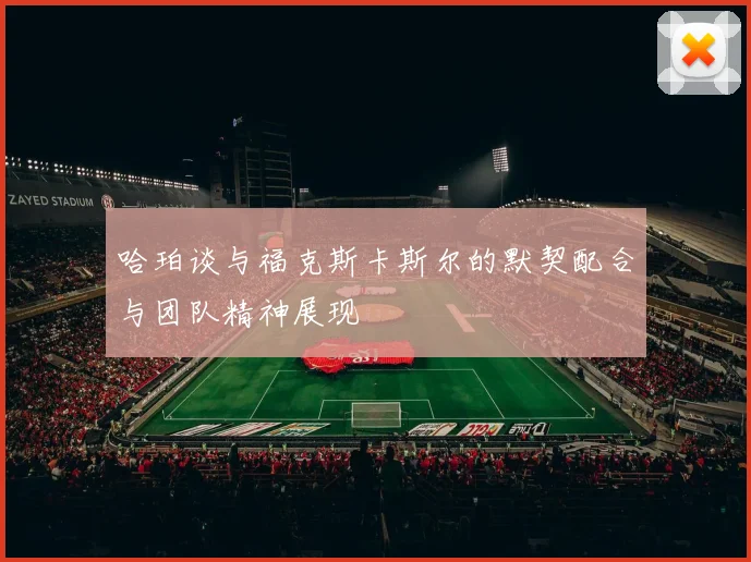 哈珀谈与福克斯卡斯尔的默契配合与团队精神展现